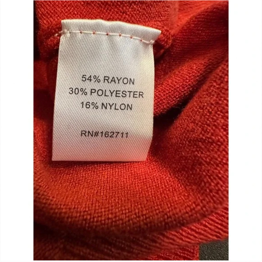Love Ellie Mia Crisscross Back Detail Rust Pullover NWT Size Small - Picture 3 of 6